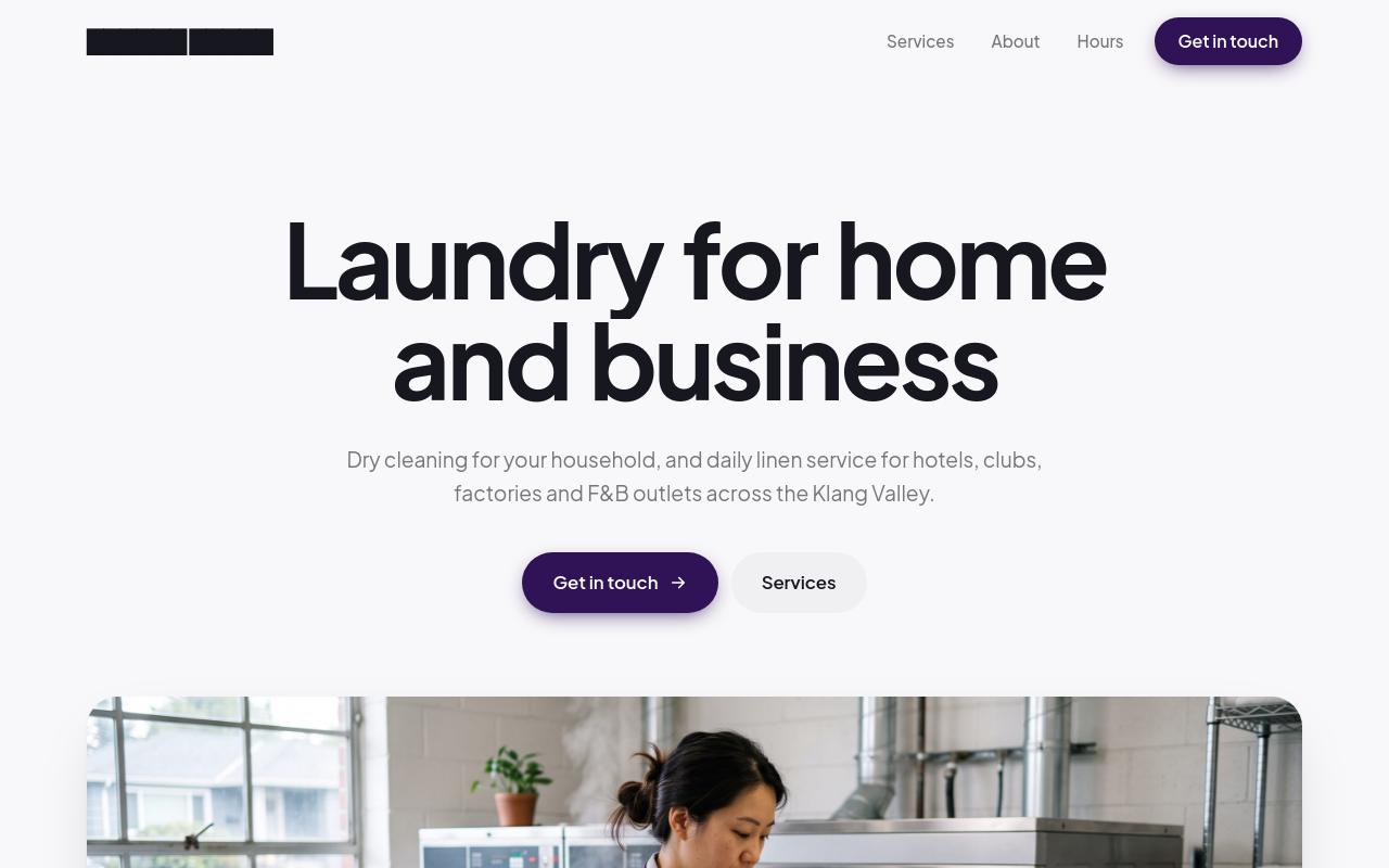 A rebuilt local business website