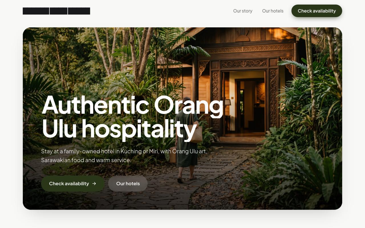 A rebuilt places to stay website